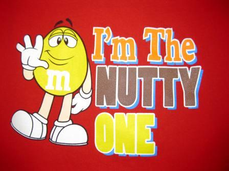 M&M's I'm the Nutty One (Red) - XL Shirt